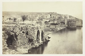 The Town and Lake of Tiberius, from the South
