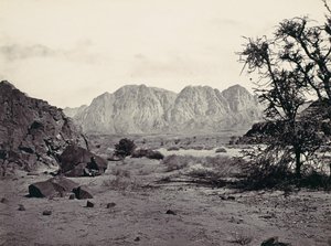 The Written Valley, Sinai by Francis Frith