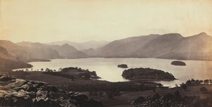 The Lake near Derwentwater in Great Britain by Francis Frith
