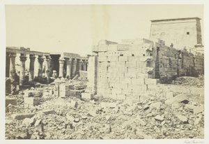 View on the Island of Philae by Francis Frith