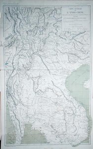 Map of Indochina from 