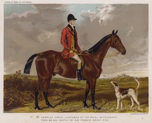 Mr. Charles Davis, Huntsman of the Royal Buckhounds by Francis Grant