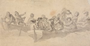 Figures in Boats