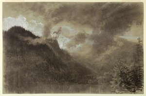Echo Lake, New Hampshire by Francis Hopkinson Smith