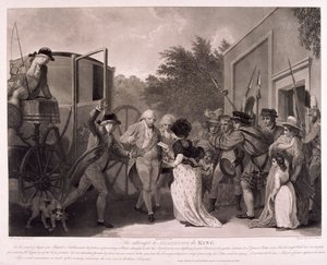 Assassination attempt on King George III by Francis Jukes