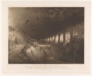 View of the Ruins of the Villa Maecenas in Tivoli by Francis Jukes