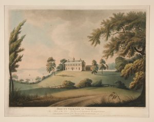 Mount Vernon in Virginia / The Seat of the Late Lieutenant General George Washington by Francis Jukes