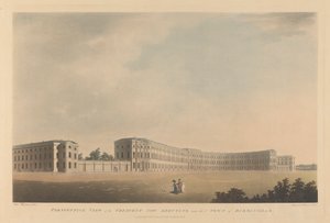 Perspective View of the Crescent Now Erecting Near the Town of Birmingham