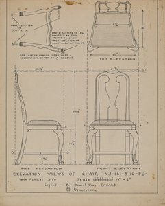 Chair by Francis Law Durand