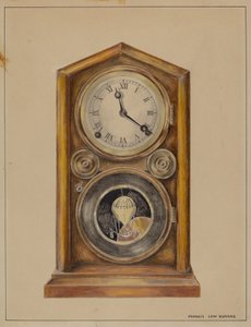 Mantel Clock by Francis Law Durand