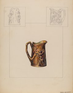 Pitcher (Individual Creamer) by Francis Law Durand
