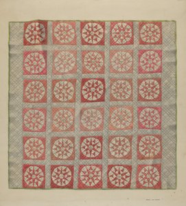 Quilt (Crib Quilt) by Francis Law Durand