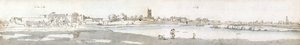 Cardiff in 1678 by Francis Place