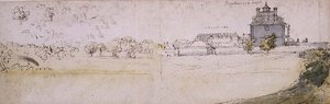 Peterborough House and Westminster Abbey by Francis Place