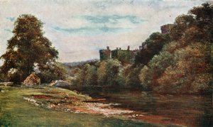 The Blackwater at Lismore Castle by Francis S. Walker