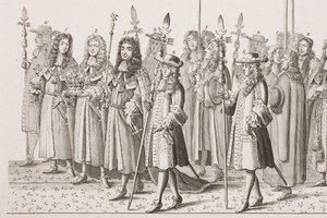 James II coronation procession