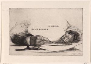 Hands Etching (Etudes à l