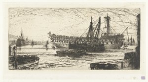 Dismantling of the Ship Agamemnon