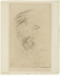 Portrait of Charles Cole Griff by Francis Seymour Haden (Sir) (signed by artist)