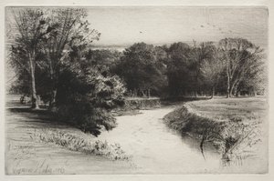 A Sunset in Ireland by Francis Seymour Haden