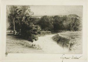 A Sunset in Ireland by Francis Seymour Haden