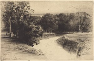 A Sunset in Ireland by Francis Seymour Haden