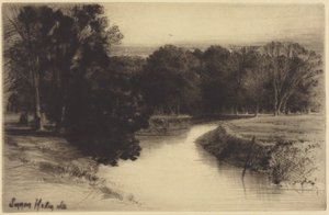 A Sunset in Ireland by Francis Seymour Haden