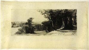 Early Morning, Richmond Park by Francis Seymour Haden