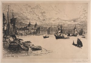 Greenwich by Francis Seymour Haden
