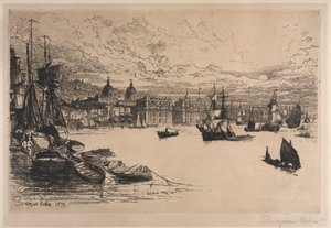 Greenwich by Francis Seymour Haden
