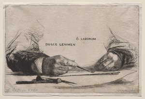 Hands Etching
