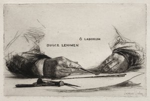 Hands Etching by Francis Seymour Haden
