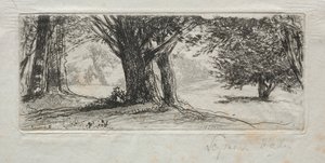 Holly Field by Francis Seymour Haden