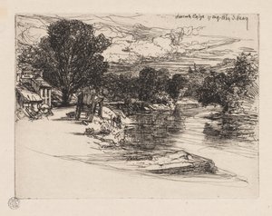 House of the Smyth by Francis Seymour Haden