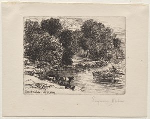 Kenarth by Francis Seymour Haden