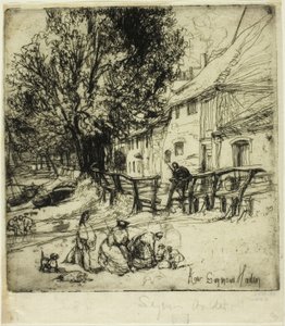 Kew Side, A Fragment by Francis Seymour Haden