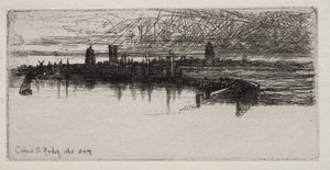 Little Calais Pier, 1865, 3 A.M., 1865
