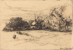 Old Willesley House by Francis Seymour Haden