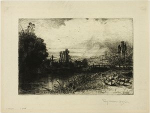 On the Test by Francis Seymour Haden