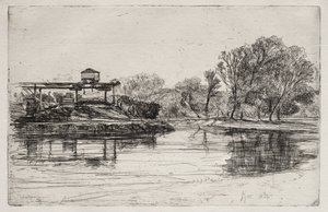 Railway Encroachment by Francis Seymour Haden