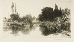 Shere Mill Pond, No. II by Francis Seymour Haden