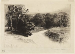 Sunset in Ireland by Francis Seymour Haden