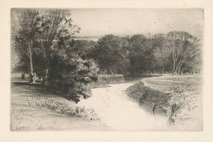 Sunset in Ireland by Francis Seymour Haden