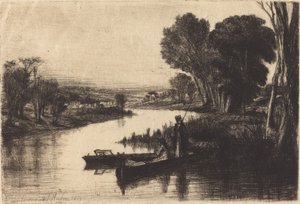 Thames Fishermen by Francis Seymour Haden