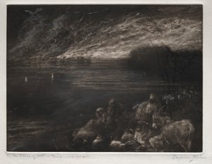 The Pillar of Salt by Francis Seymour Haden