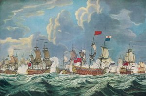 Battle of Quiberon Bay by Francis Swaine