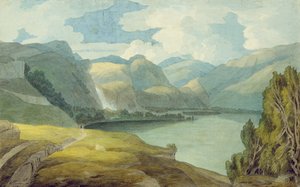 Derwentwater Looking South by Francis Towne