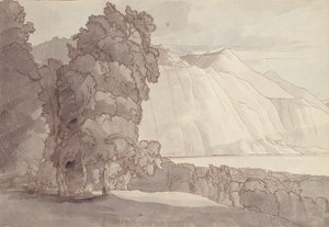 Landscape (Lake Geneva) by Francis Towne