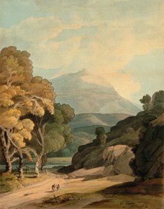 Near Maentwrog, North Wales by Francis Towne