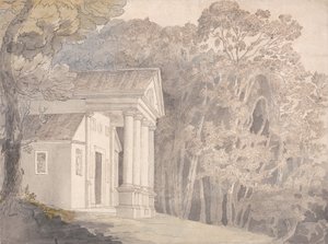 Werrington Park, Devonshire by Francis Towne